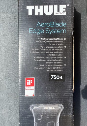 Thule aeroblade edge - thule, silver